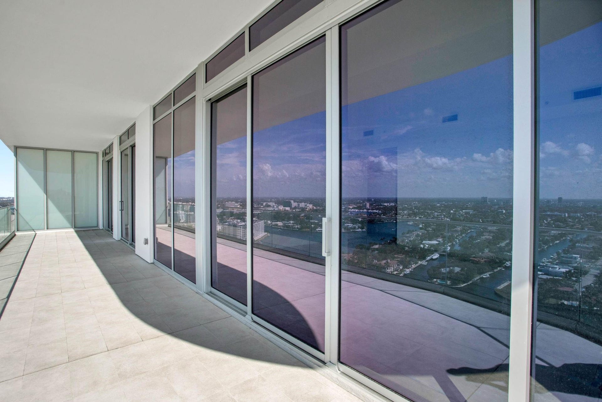153 N Seabreeze Boulevard, #Ph 2601-s, Fort Lauderdale, FL 33304 Balcony off Family Room and Guest Suite
