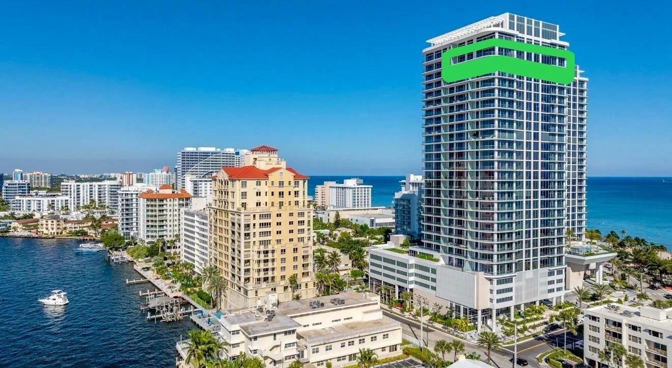 153 N Seabreeze Boulevard, #Ph 2601-s, Fort Lauderdale, FL 33304 Location of Penthouse