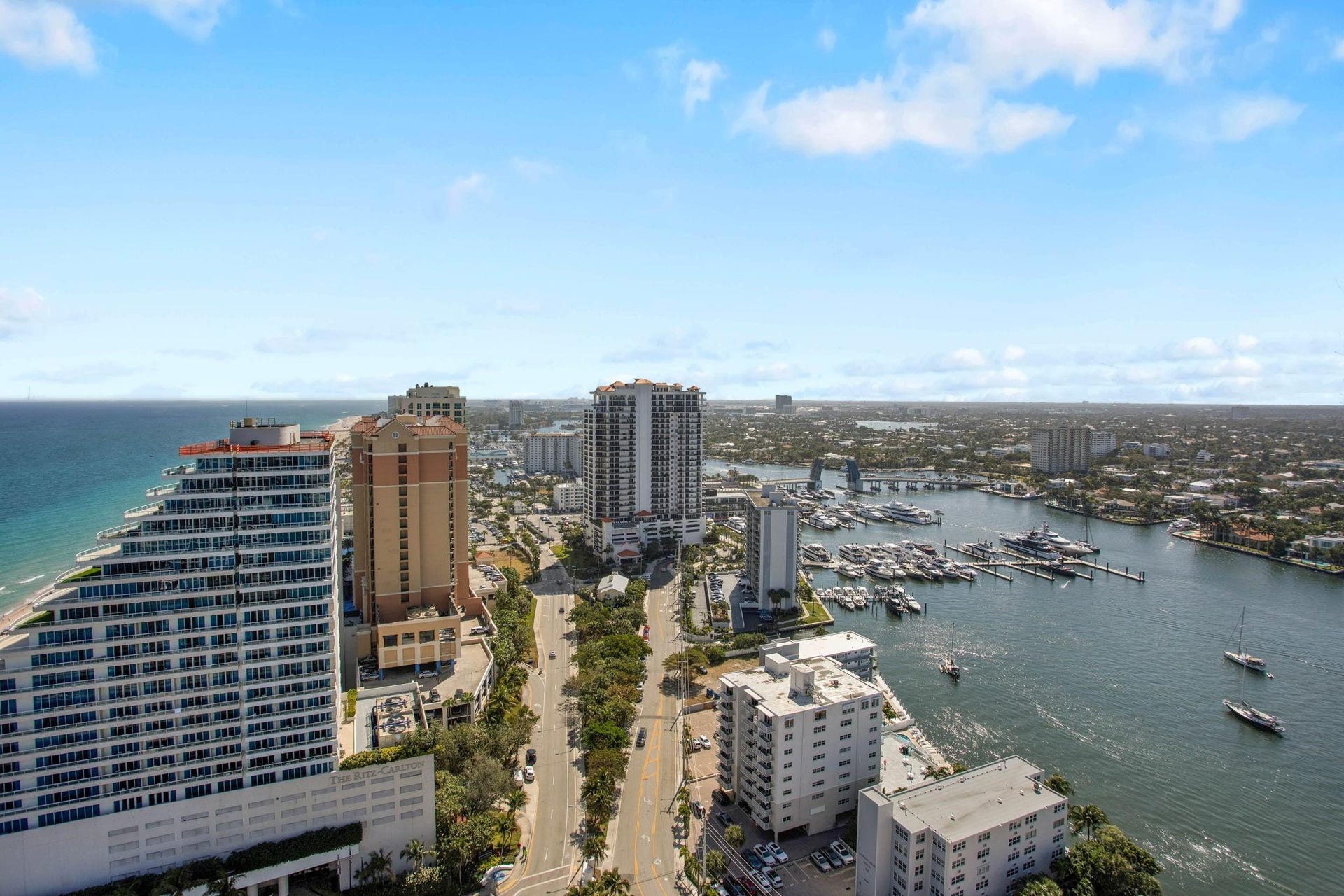 153 N Seabreeze Boulevard, #Ph 2601-s, Fort Lauderdale, FL 33304 Panoramic southern views