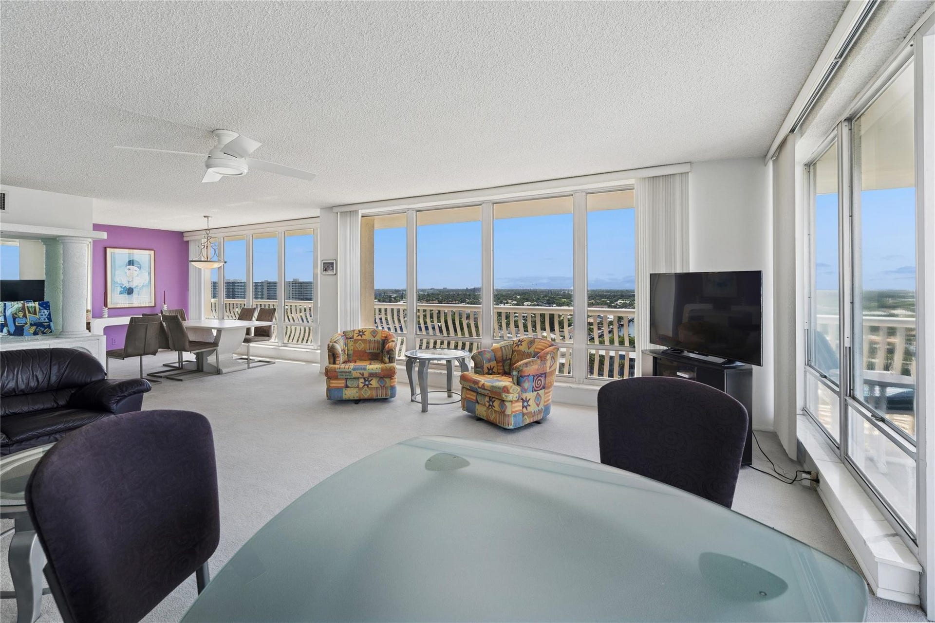 4020 Galt Ocean Drive, #1101, Fort Lauderdale, FL 33308 living room
