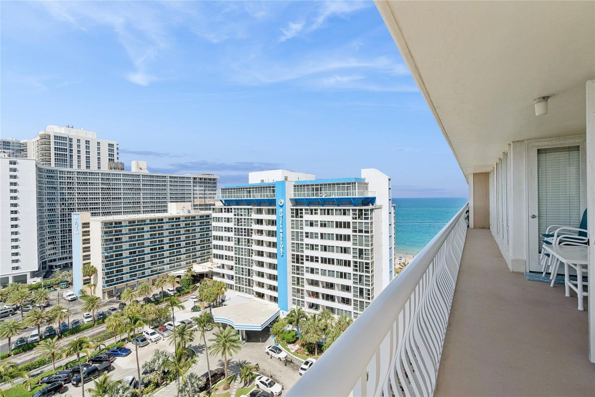 4020 Galt Ocean Drive, #1101, Fort Lauderdale, FL 33308 wrap around balcony ocean view