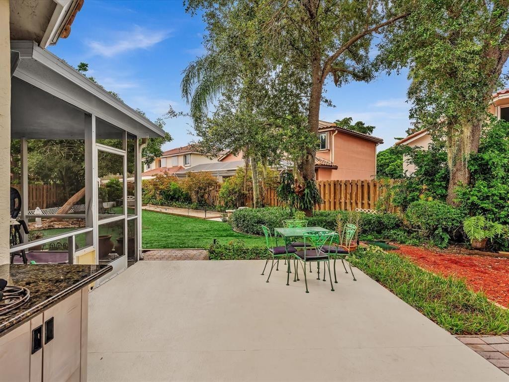11240 Reveille Road, Cooper City, FL 33026 This is the open patio for BBQs.
