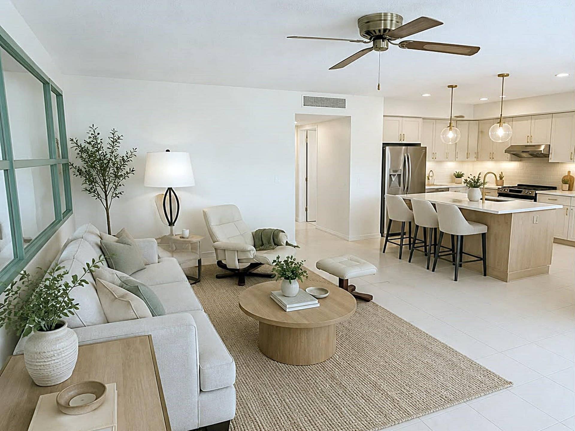 5208 NE 24th Terrace, #F106, Fort Lauderdale, FL 33308 Virtually staged
