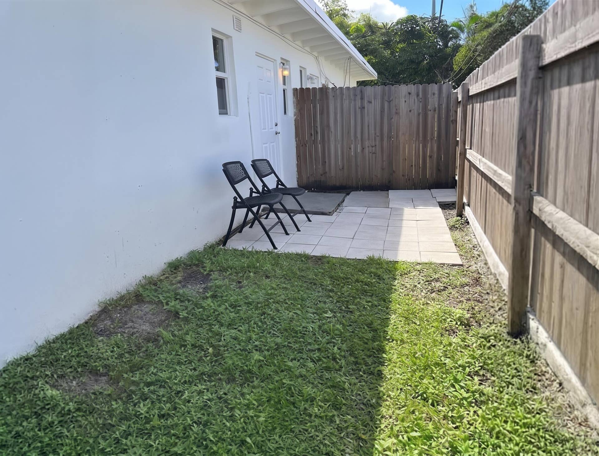 Back yard 5th delray