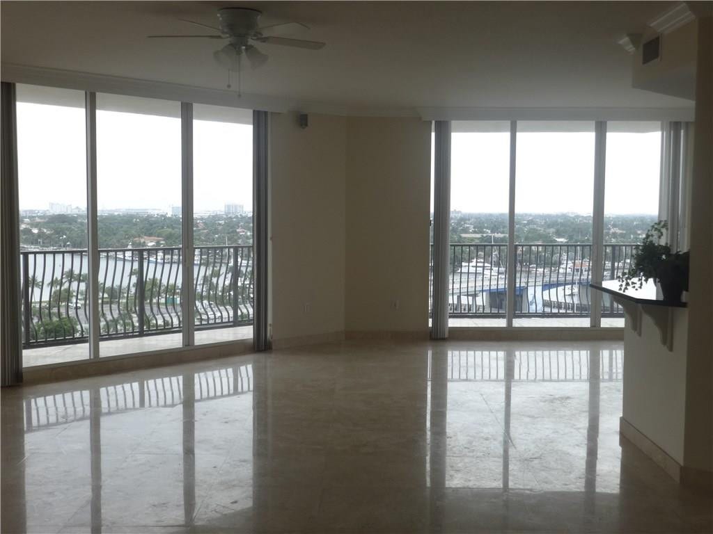 100 S Birch Road, #1106-b, Fort Lauderdale, Fort Lauderdale, FL 33316 Living room, dinning room, kitchen with the intracoastal view