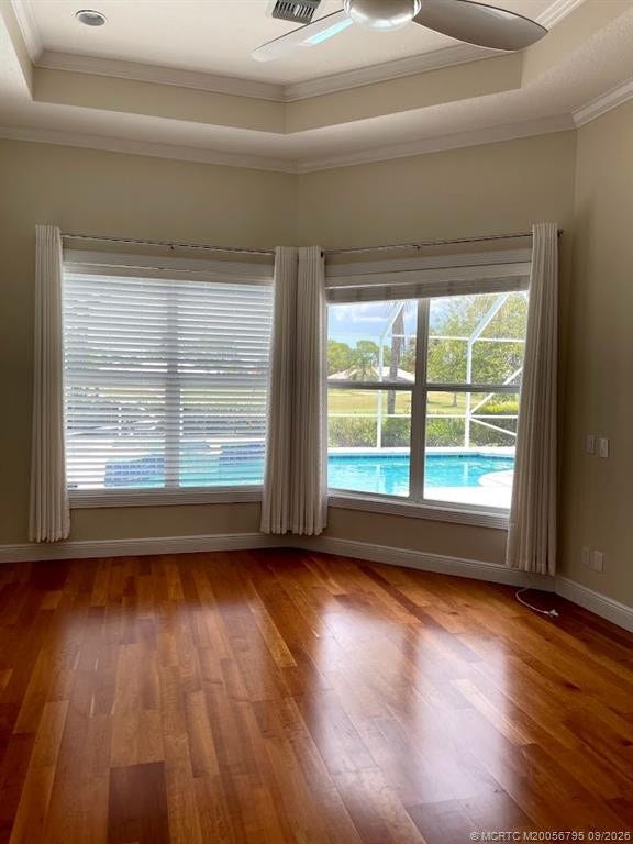 4743 SW Bermuda Way, Palm City, FL 34990 Master bedroom over looking pool