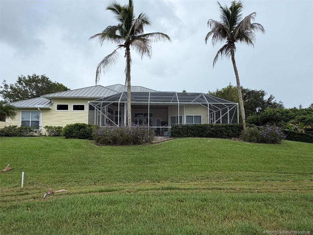 4743 SW Bermuda Way, Palm City, FL 34990 Back view from golf course