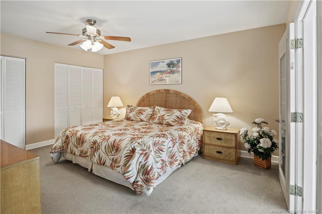1800 SE Saint Lucie Boulevard, #9-105, Stuart, FL 34996 Extra large bedroom with ample storage
