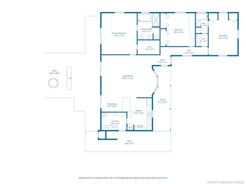 5820 SW Grove Street, Palm City, FL 34990 Floor plan.