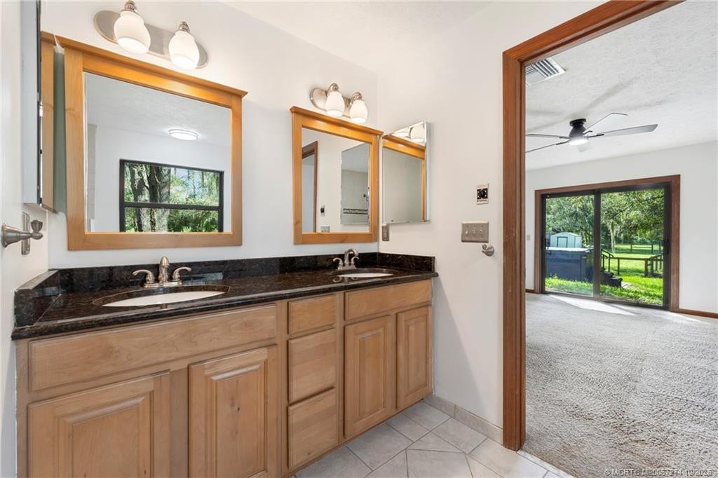5820 SW Grove Street, Palm City, FL 34990 Main bath vanity area.
