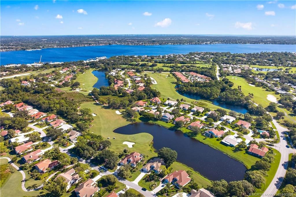 1642 NW Sweet Bay Circle, Palm City, FL 34990 Sweetbay Village Aerial View