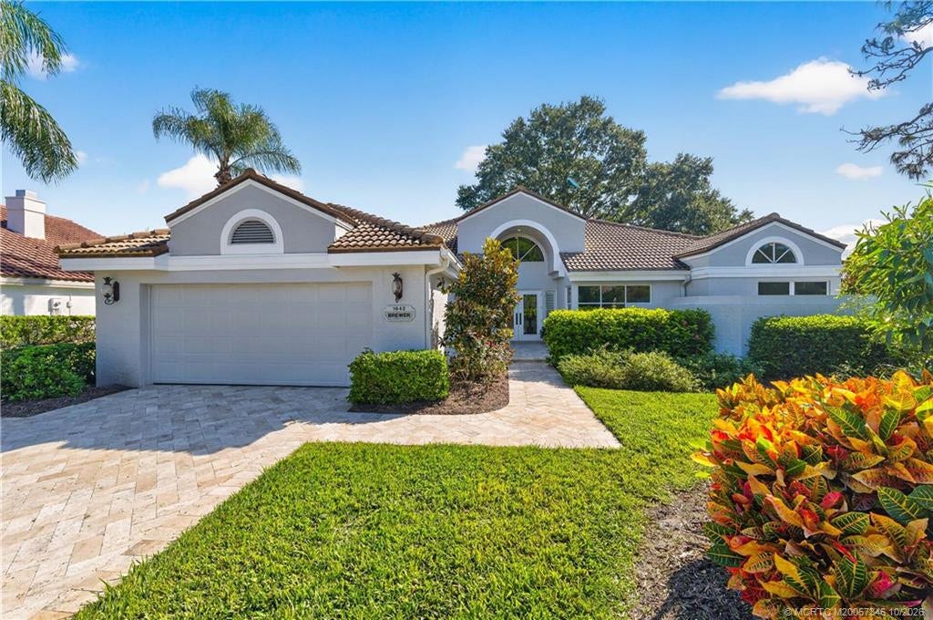 1642 NW Sweet Bay Circle, Palm City, FL 34990 Front of Home