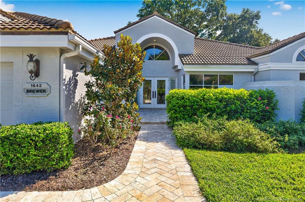 1642 NW Sweet Bay Circle, Palm City, FL 34990 Front Entry
