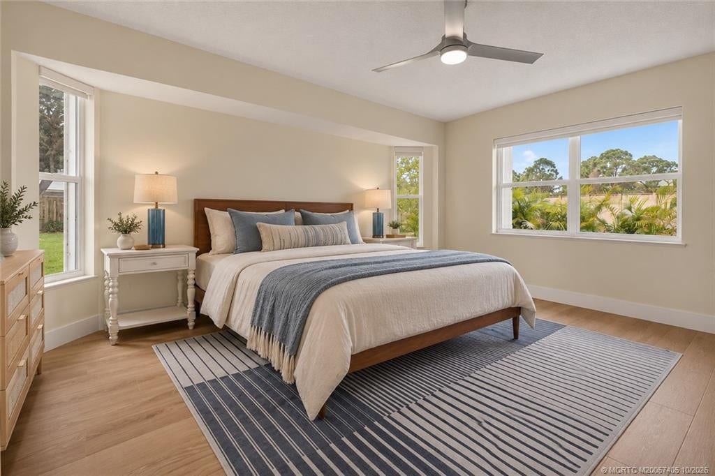 1812 NE Crabtree Lane, Jensen Beach, FL 34957 Primary Bedroom