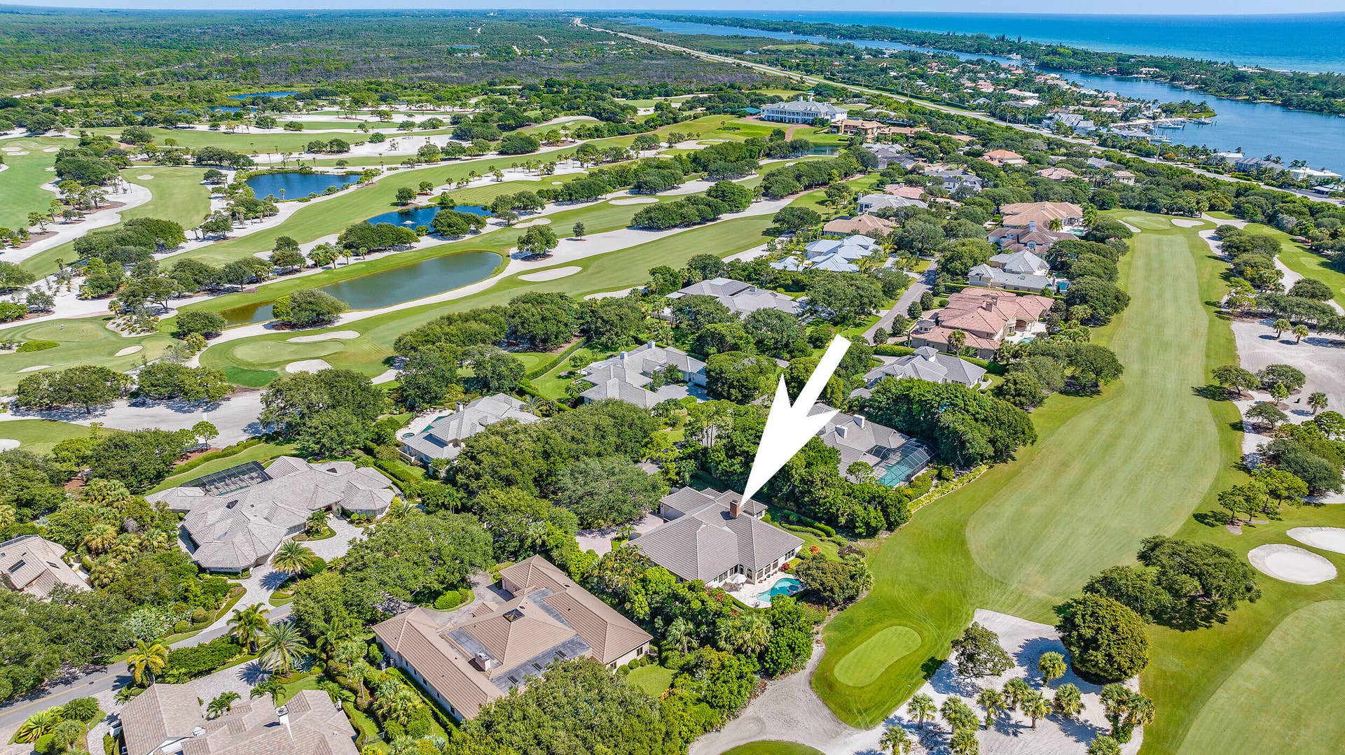 18065 SE Village Circle, Tequesta, FL 33469 Aerial View