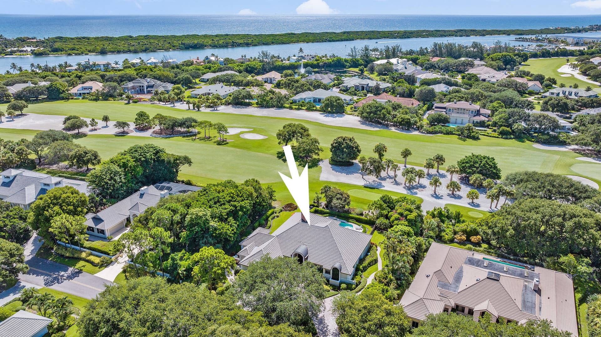 18065 SE Village Circle, Tequesta, FL 33469 Aerial View