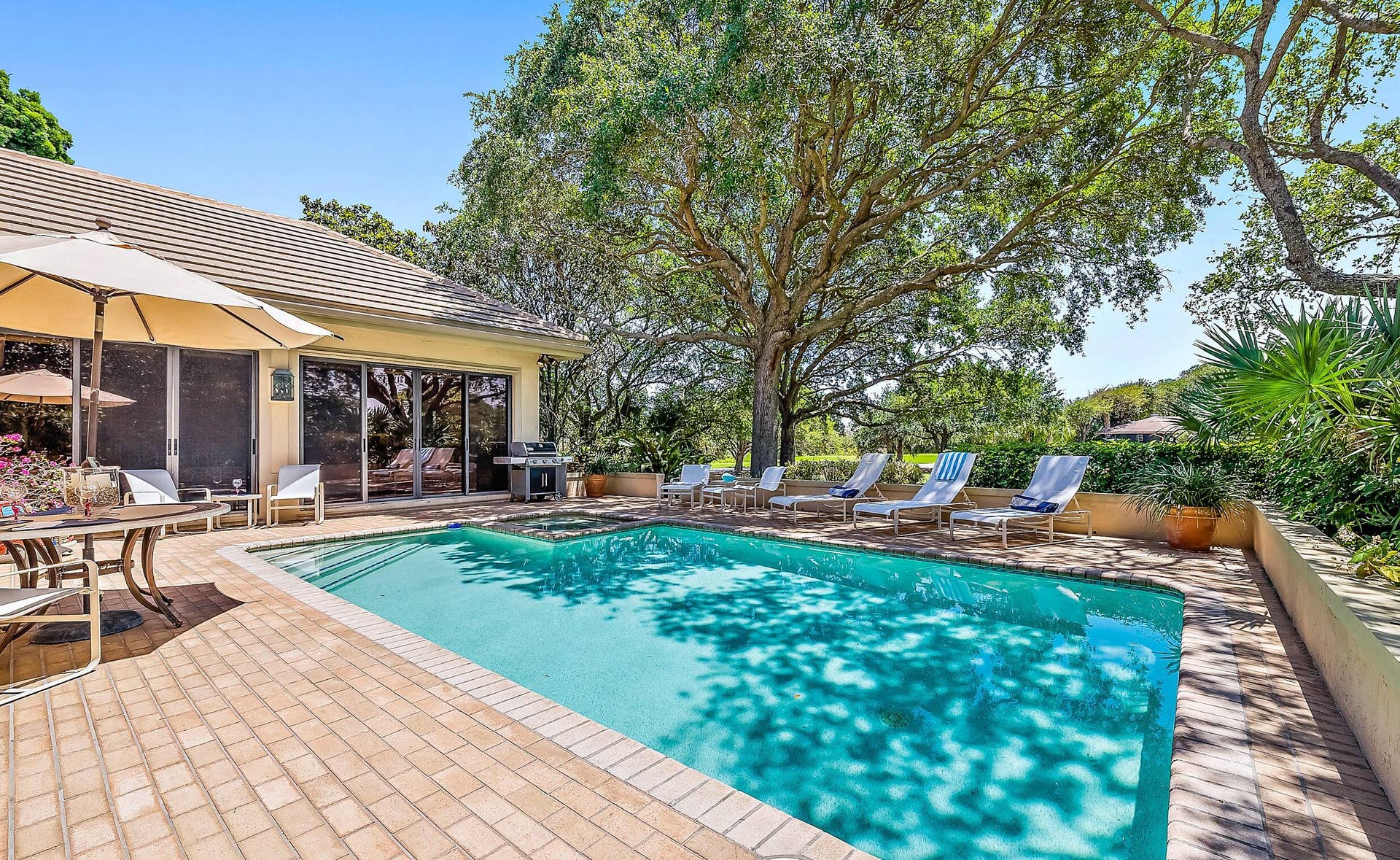 12308 SE Birkdale Run, Jupiter, FL 33469 Pool-Golf Course View
