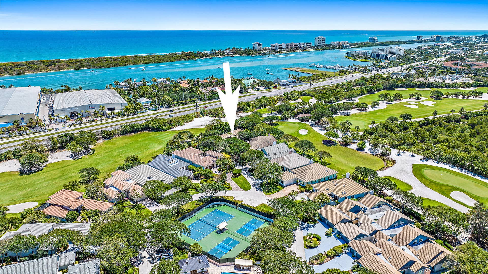 12308 SE Birkdale Run, Jupiter, FL 33469 Aerial View