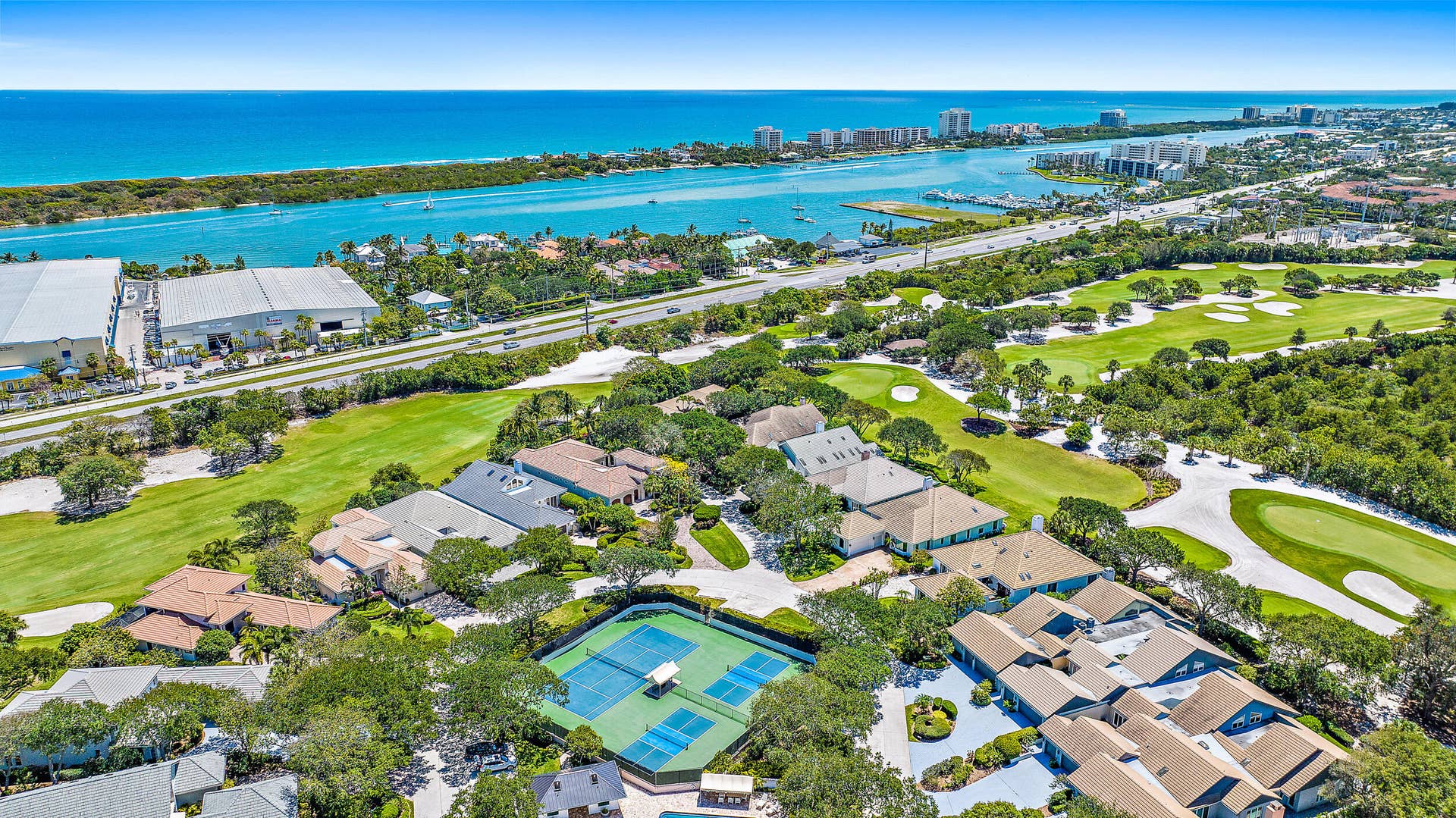 12308 SE Birkdale Run, Jupiter, FL 33469 Aerial View