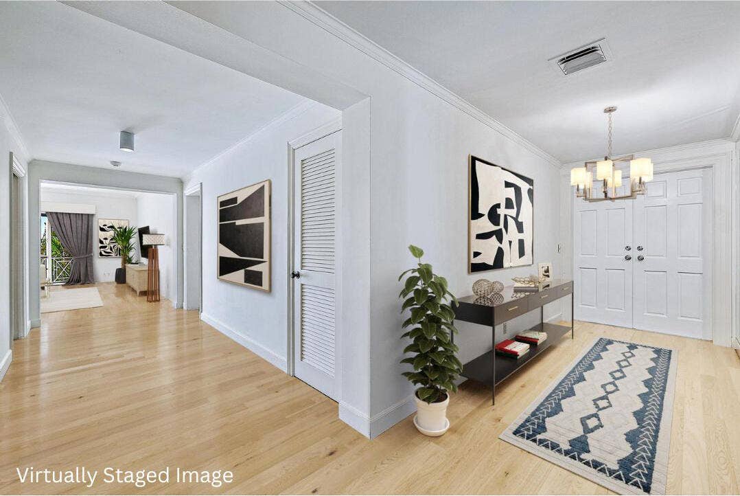 11160 Turtle Beach Road, #210-E, North Palm Beach, FL 33408 Foyer-Virtually Staged