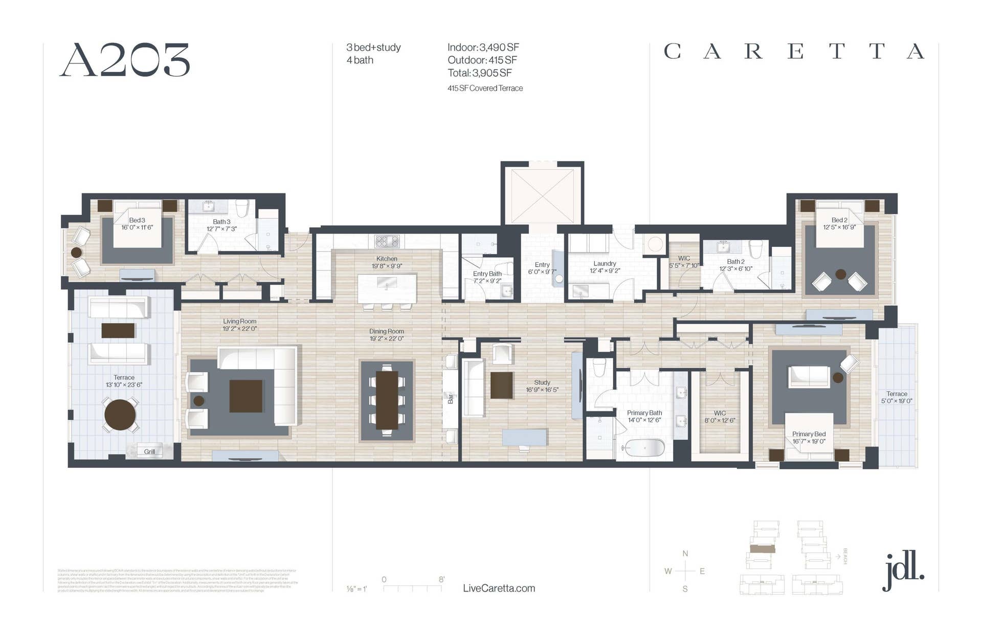 1011 Us Highway 1, #A203, Juno Beach, FL 33408 Floorplan