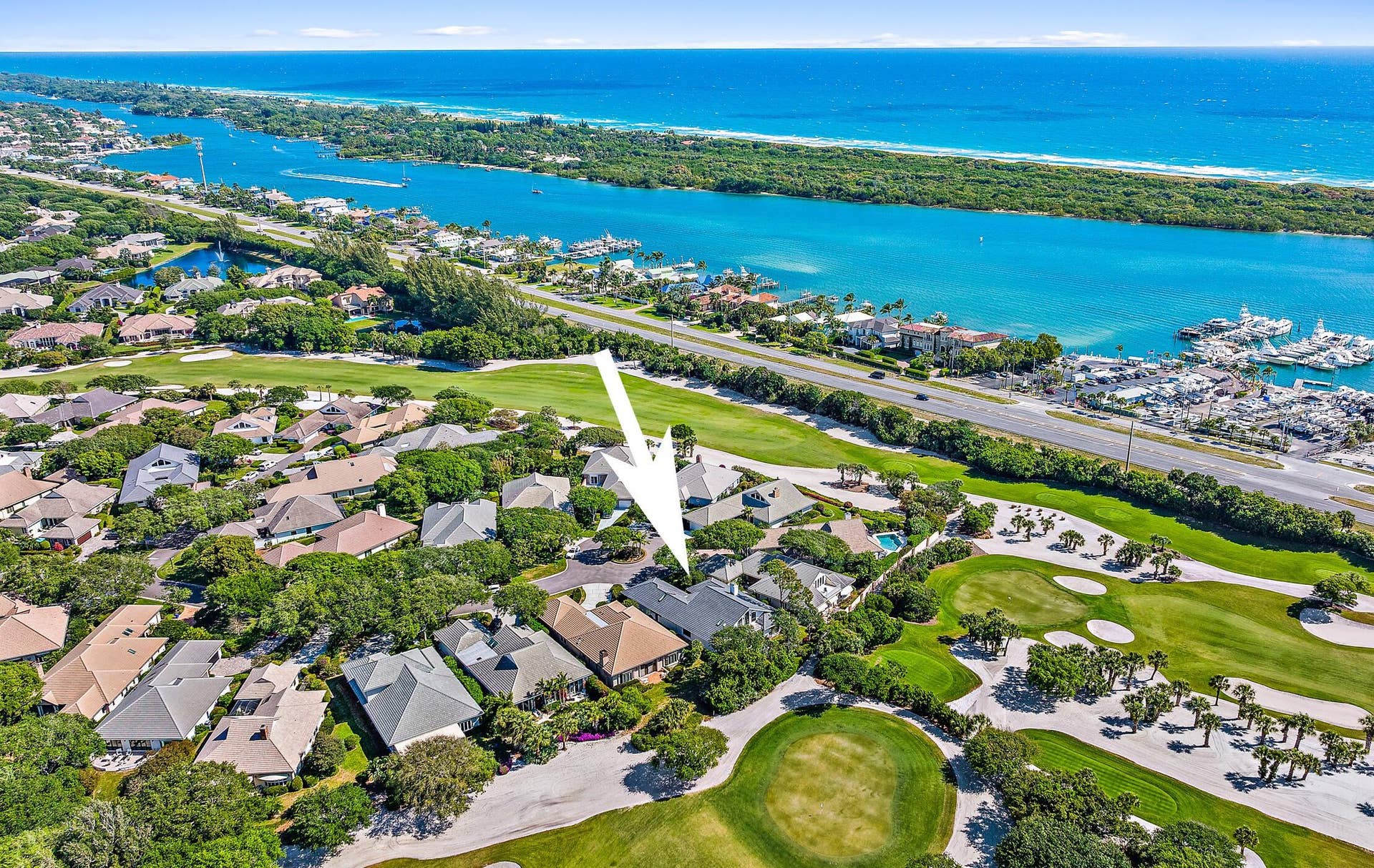 12092 SE Prestwick Terrace, Jupiter, FL 33469 Aerial View