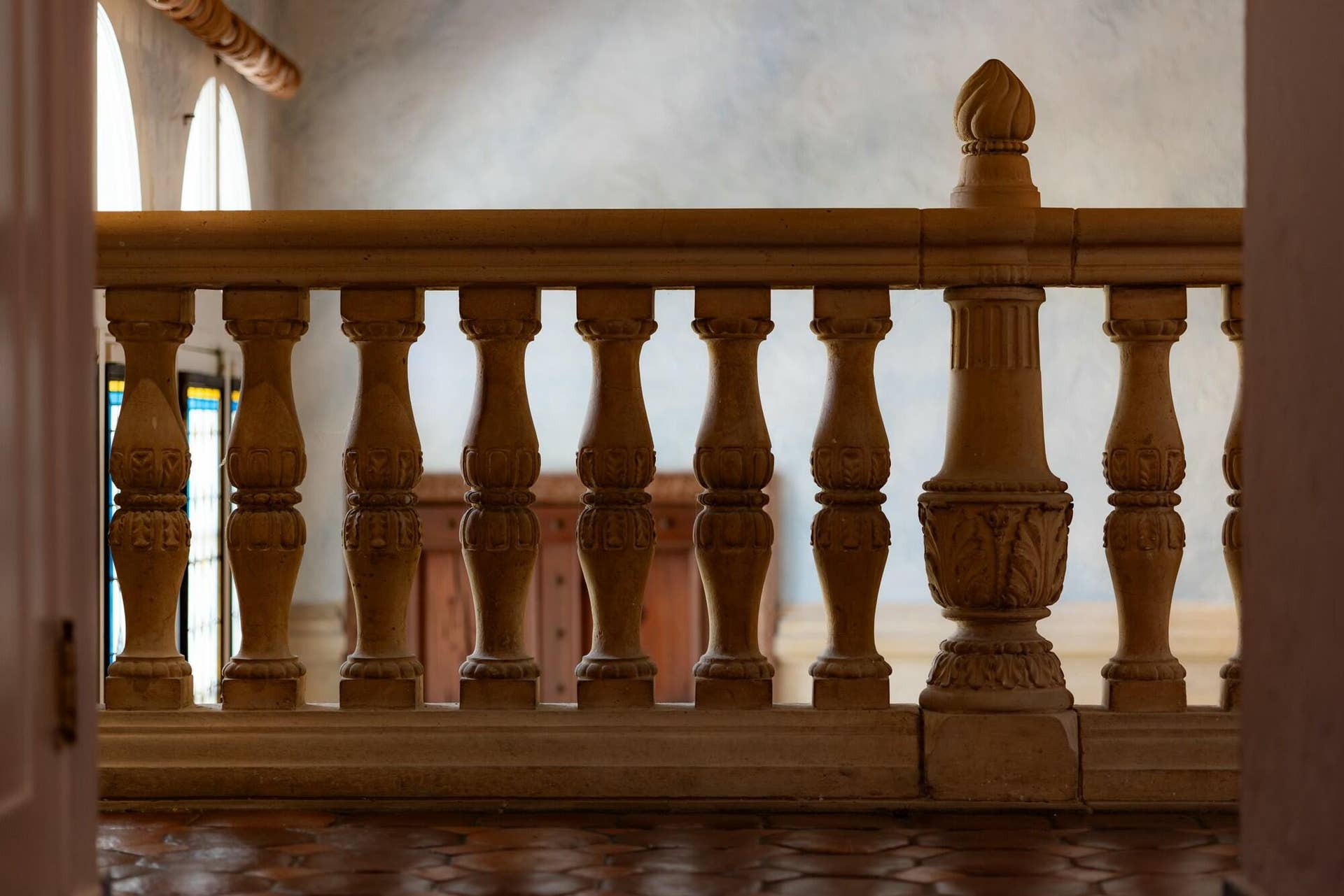 200 N Ocean Boulevard, #1, Palm Beach, FL 33480 Cast Stone Balustrade