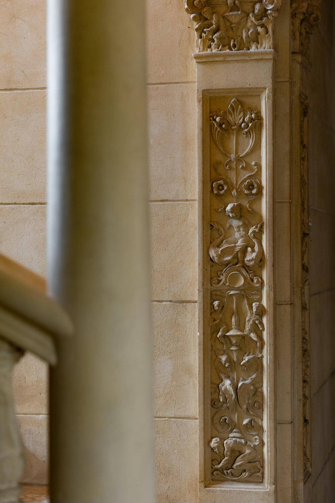 200 N Ocean Boulevard, #1, Palm Beach, FL 33480 Cast Stone Detailing