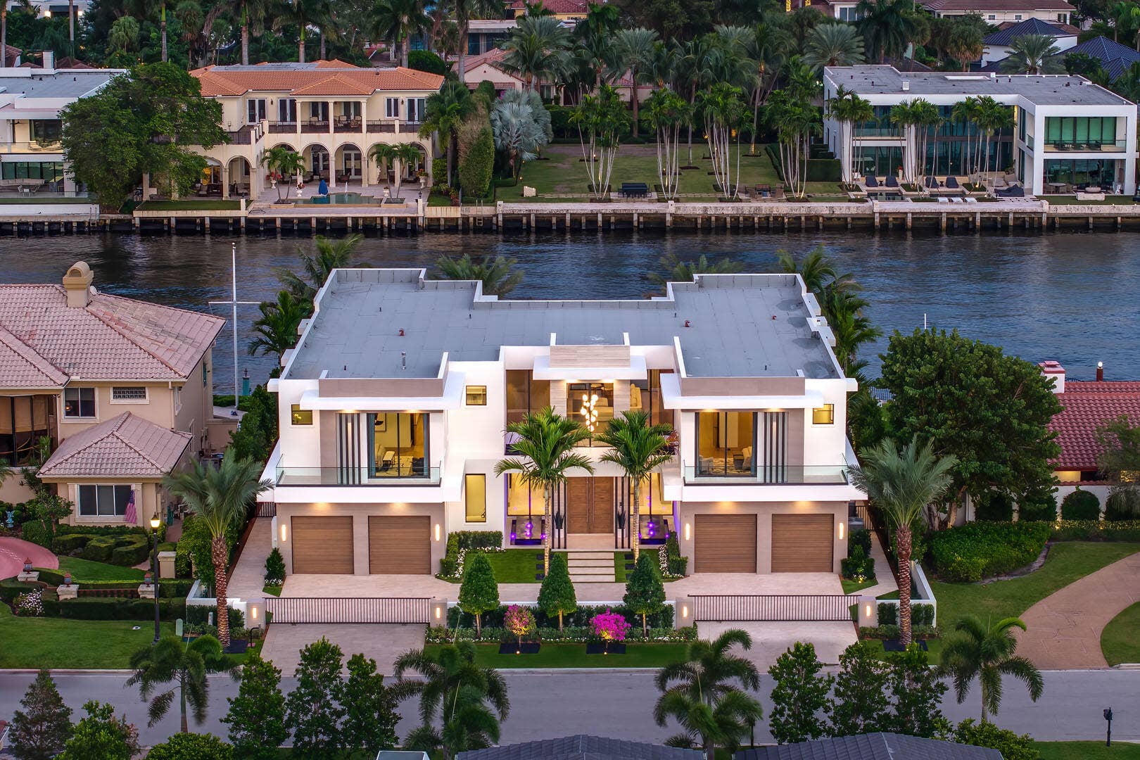 1520 Royal Palm Way, Boca Raton, FL 33432 1520_Royal_Palm_Way_Dusk_Drone_06