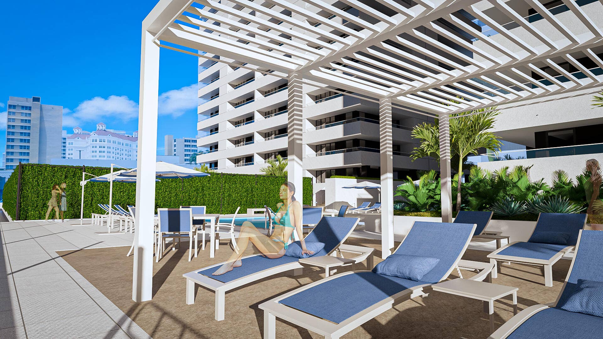 529 S Flagler Drive, #Th3g, West Palm Beach, FL 33401 Renderings provided by Plaza