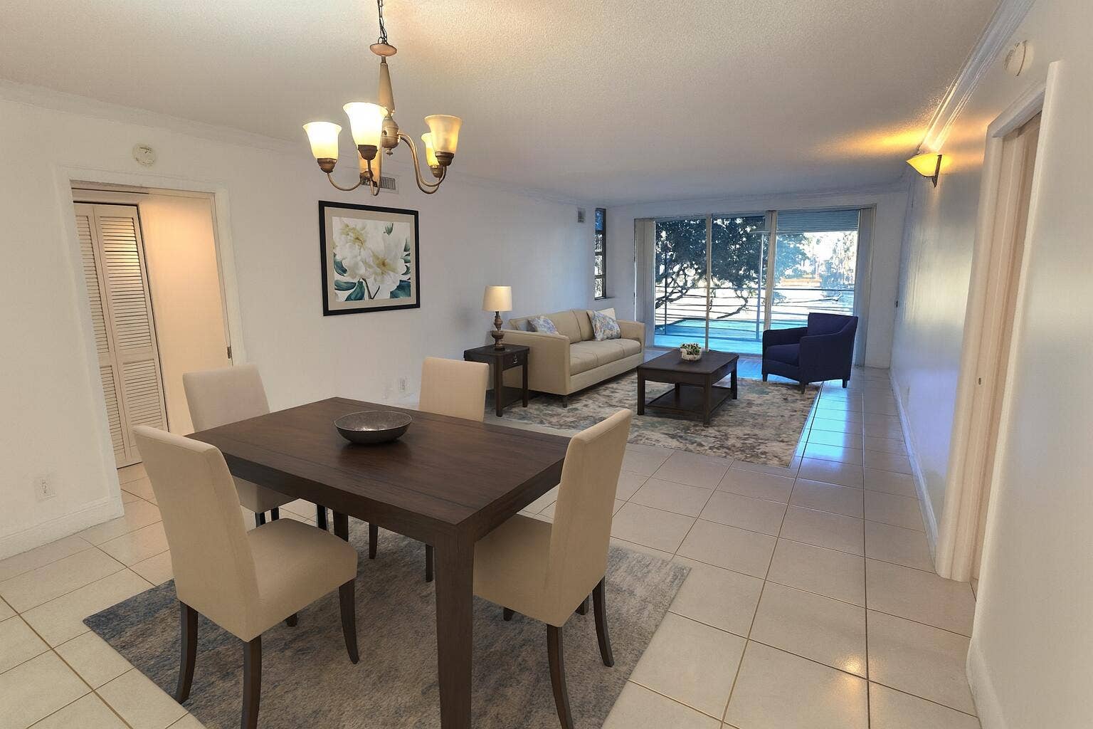 804 Cypress Grove Lane, #208, Pompano Beach, FL 33069 Living-Dining Room