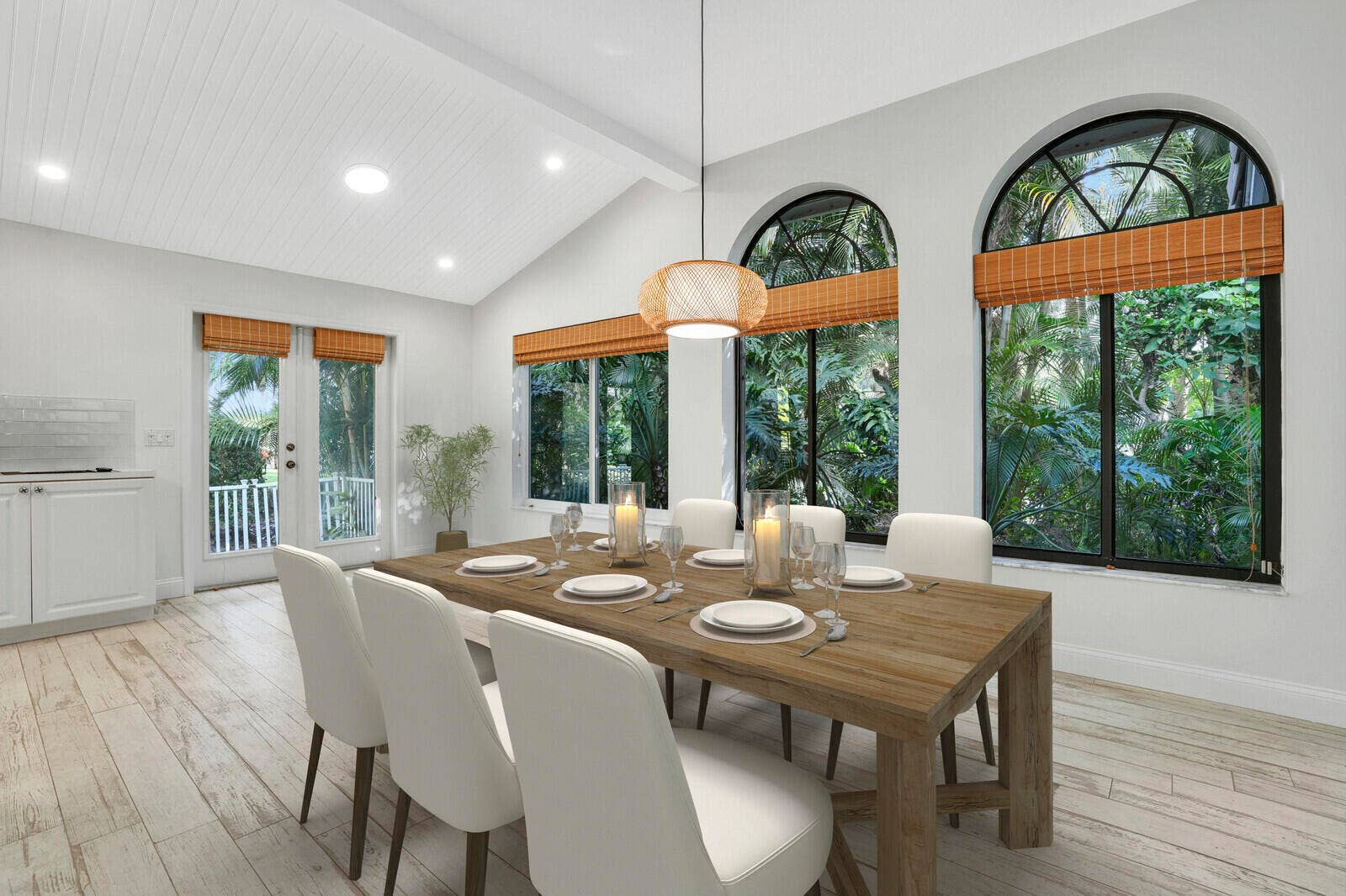 454 Coral Cove Drive, Juno Beach, FL 33408 Dining Room - virtually staged