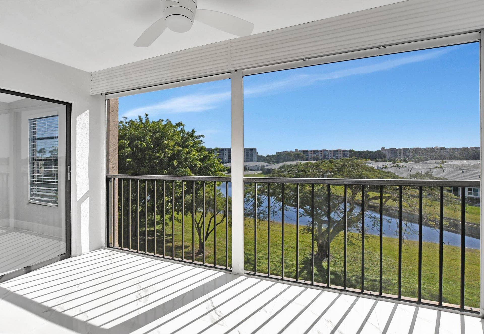 7076 Huntington Lane, #407, Delray Beach, FL 33446 Balcony with View