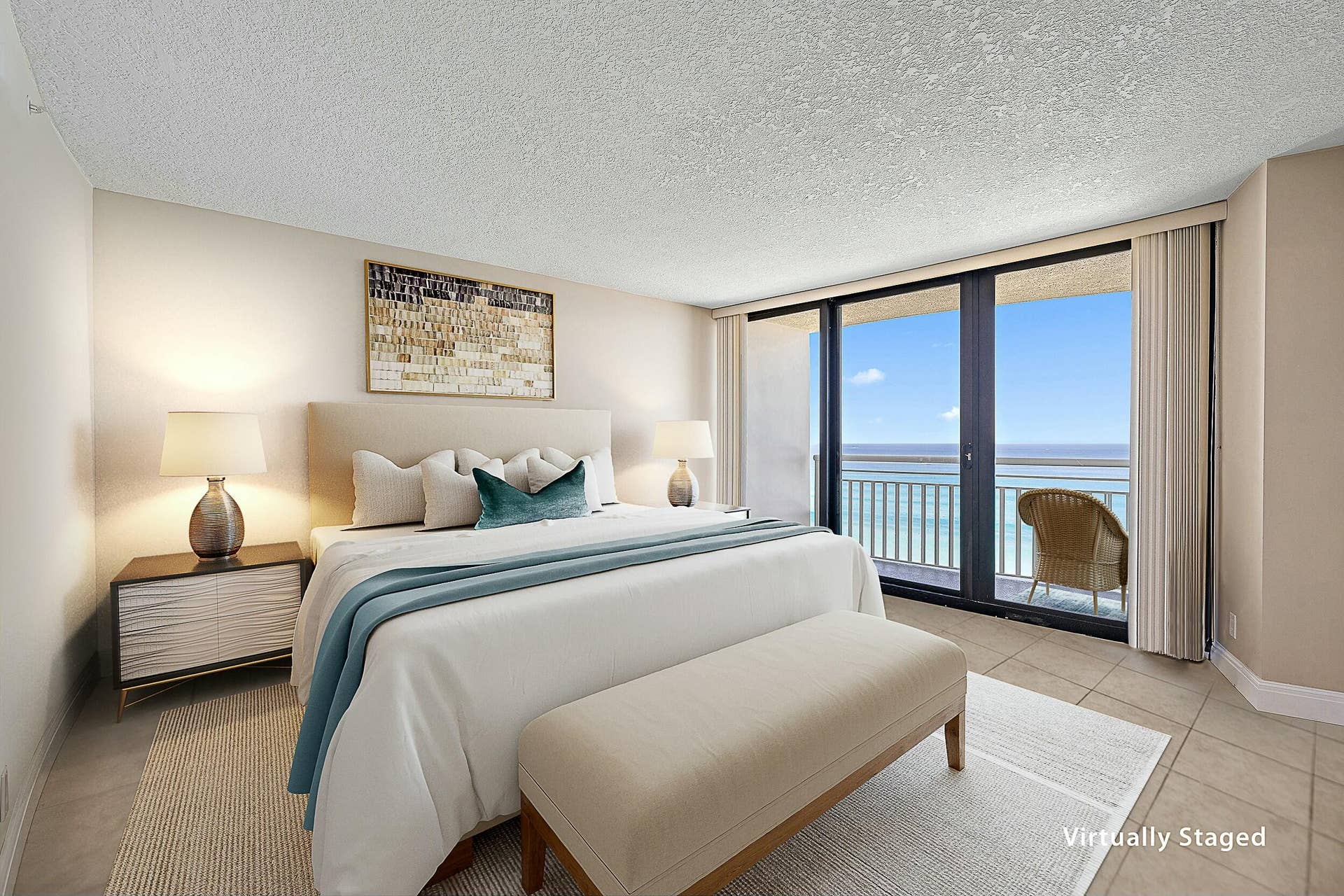 3000 N Ocean Drive, #19e, Singer Island, FL 33404 Primary Bedroom