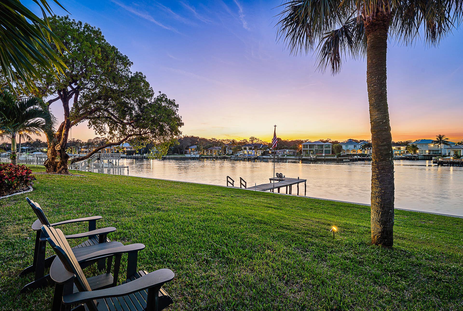 2177 Radnor Court, North Palm Beach, FL 33408 Sunset View & Dock