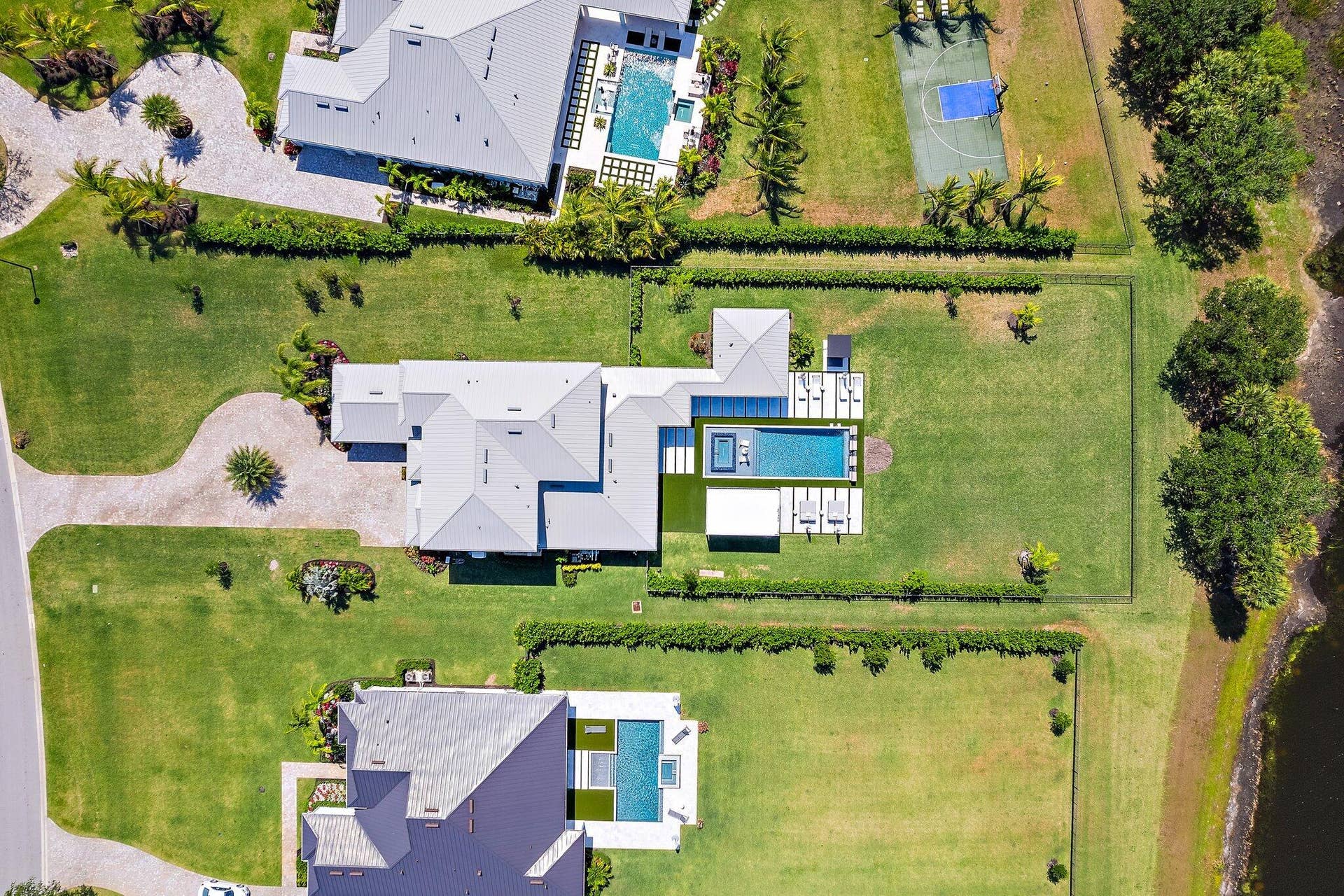 20065 SE Bridgewater Drive, Jupiter, FL 33458 Aerial Overhead