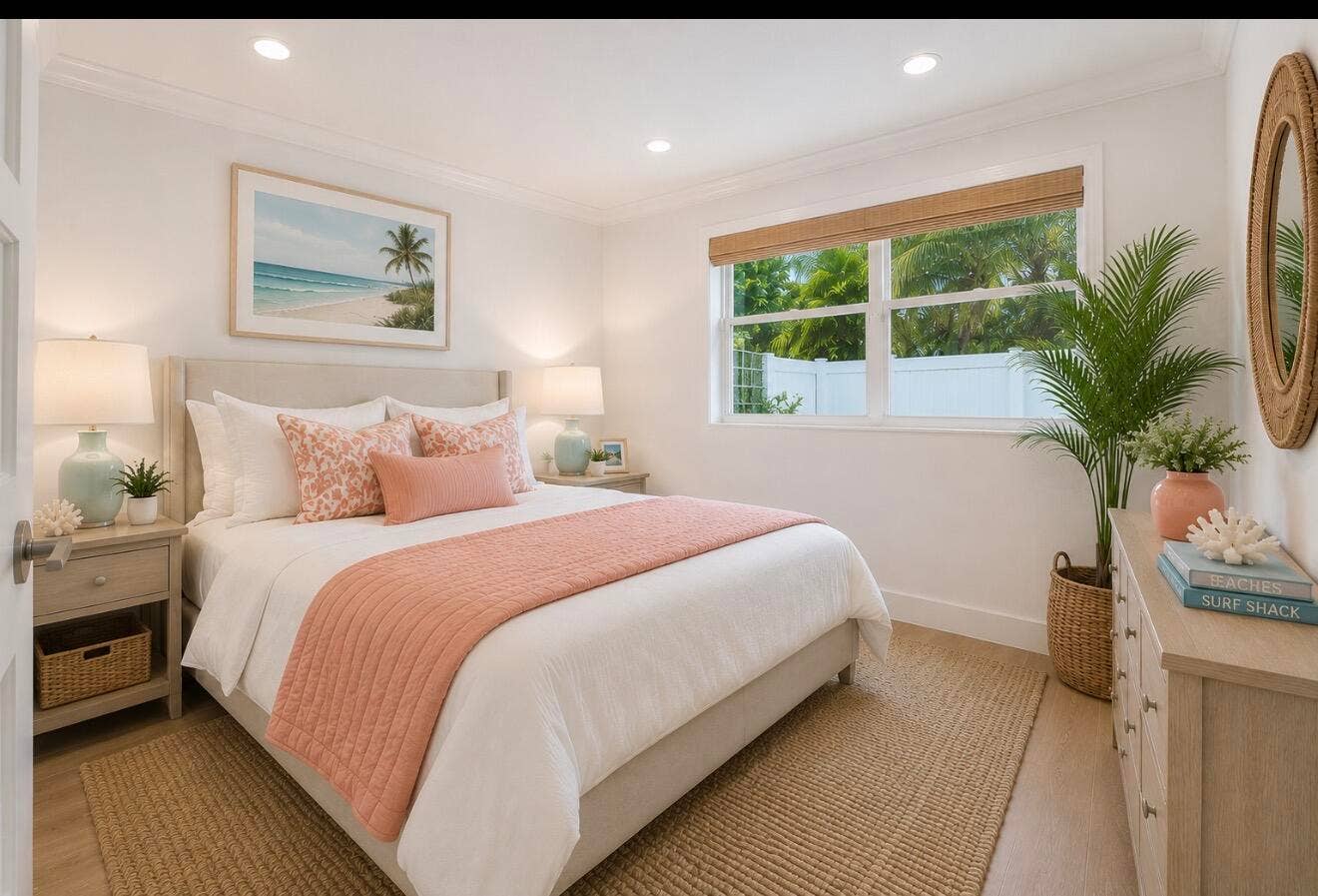 virtually Staged guest room 2