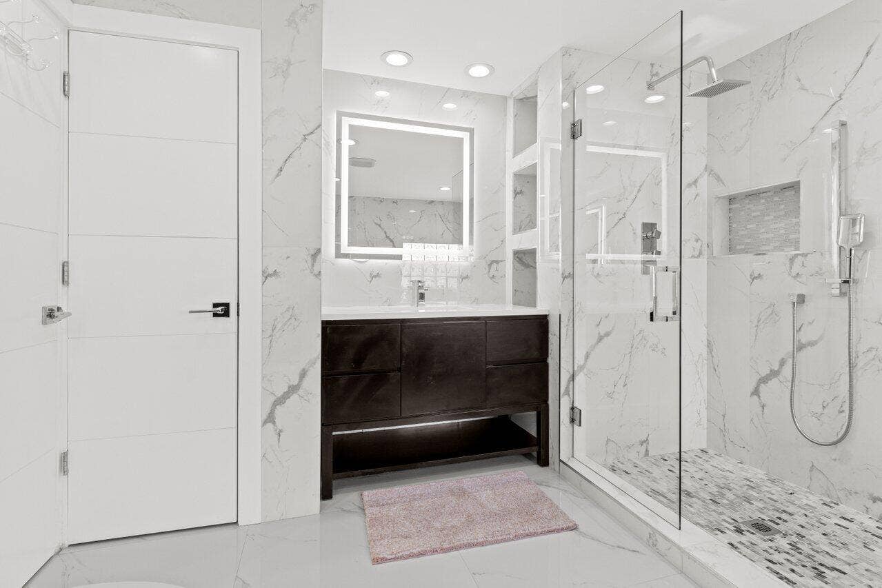 Primary Bathroom sink 1