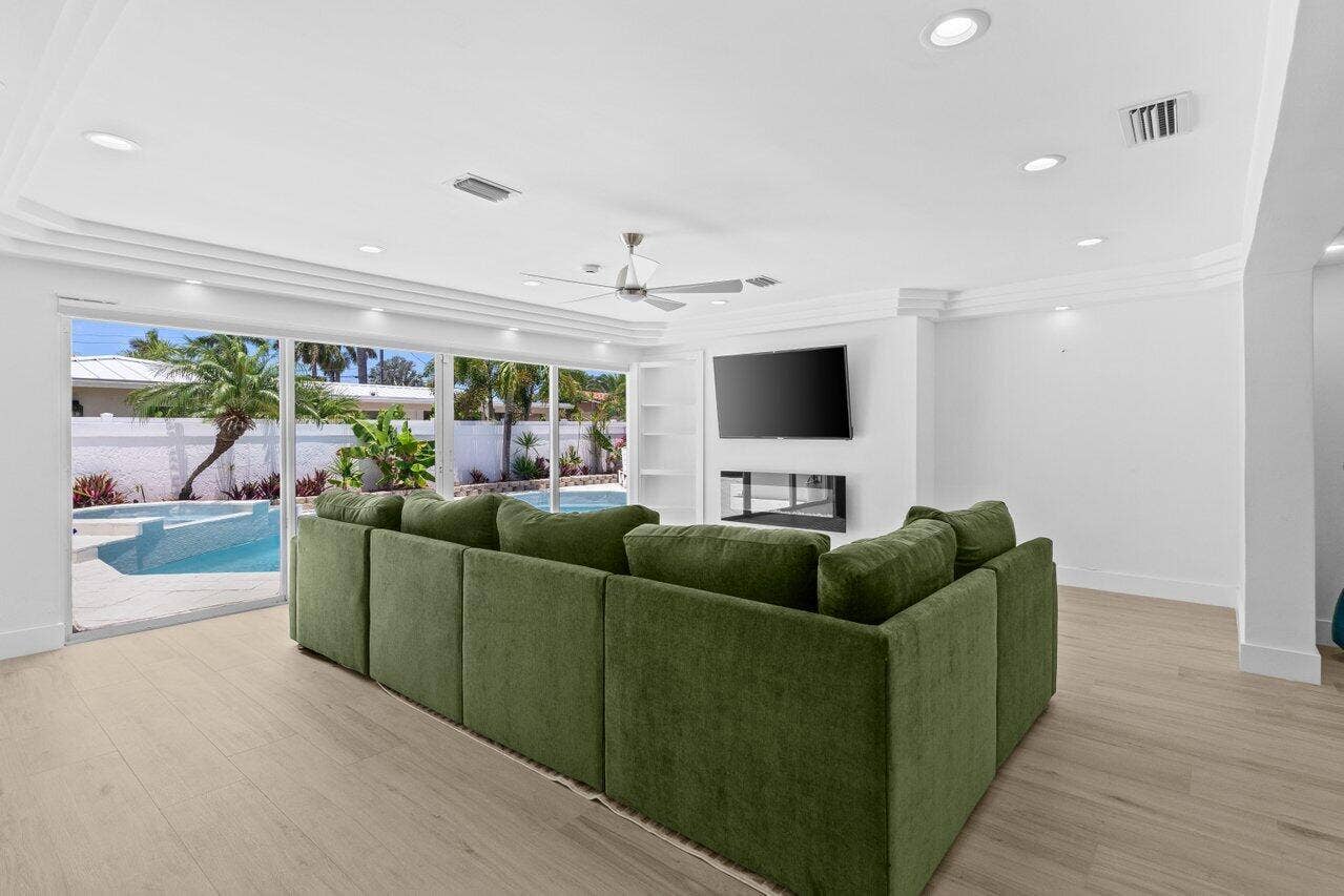Virtually Staged front guest room