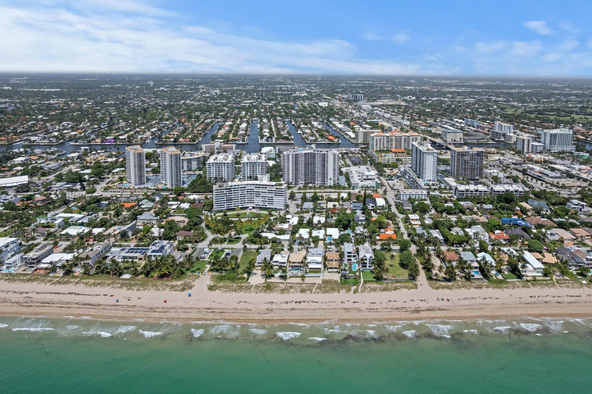 Aerial Ocean View