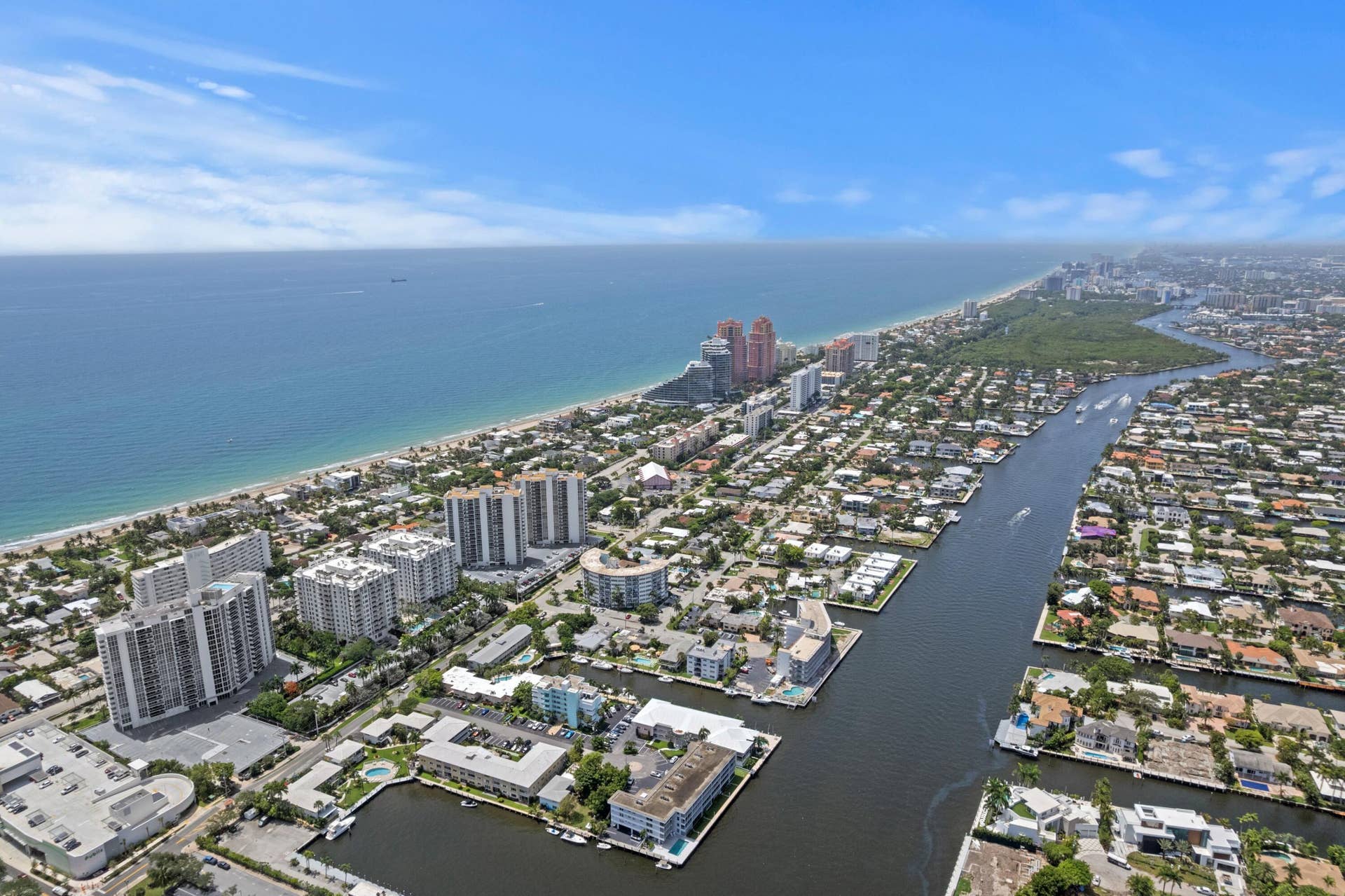 Aerial Ocean View