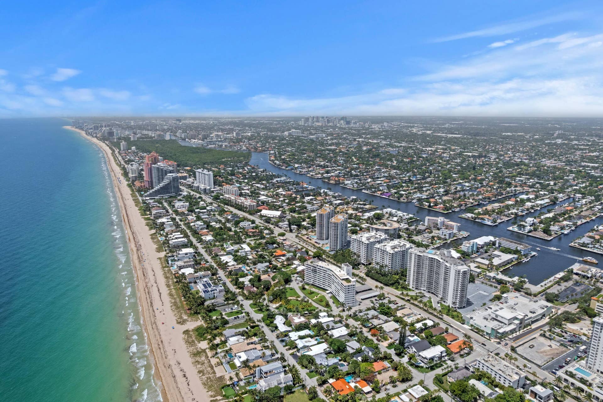Aerial Ocean View