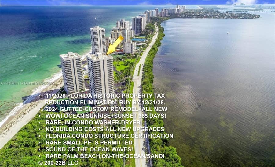 Property photo for 5550 N Ocean Drive, #22b, Singer Island, FL