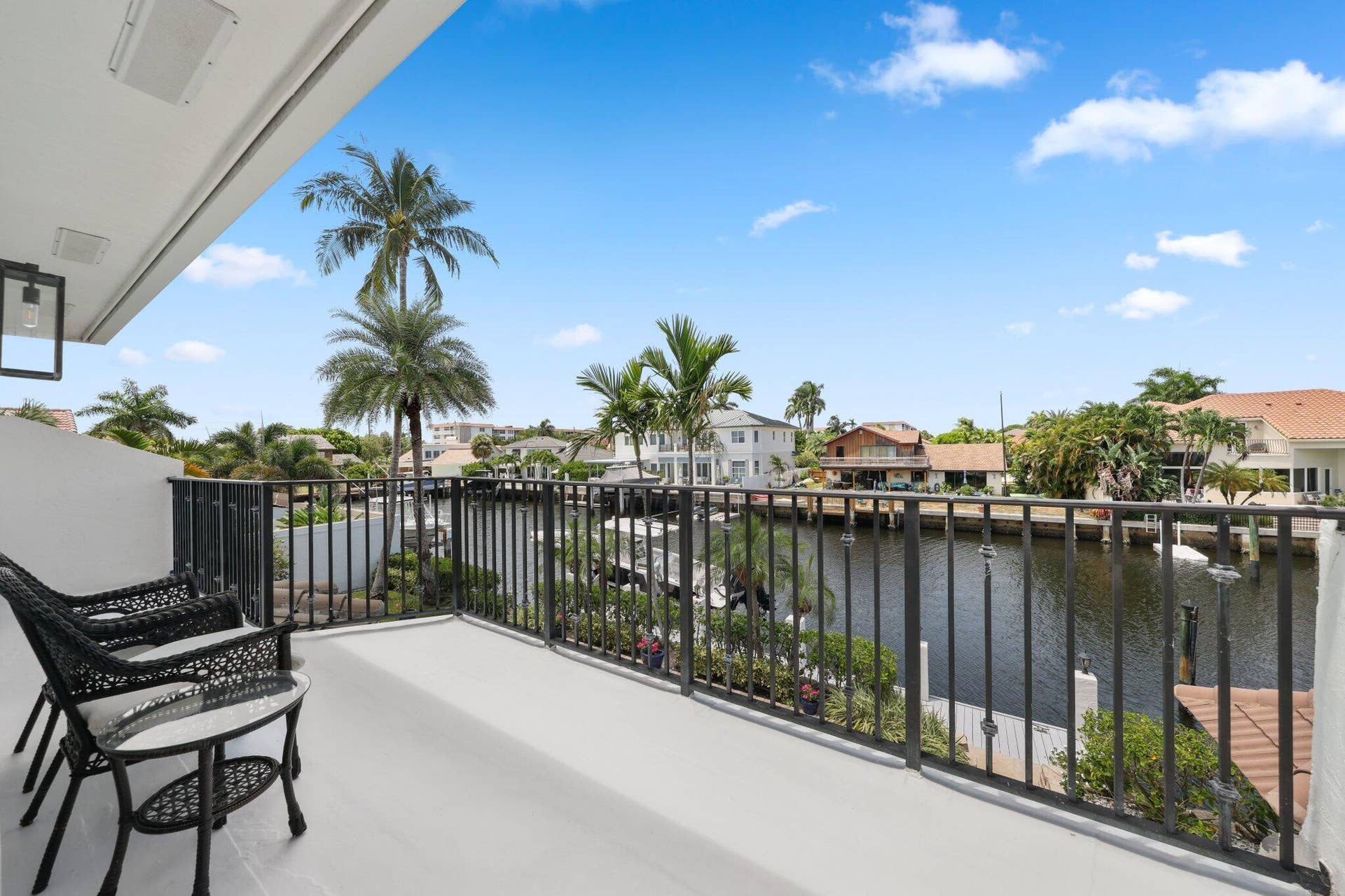 Balcony view to West