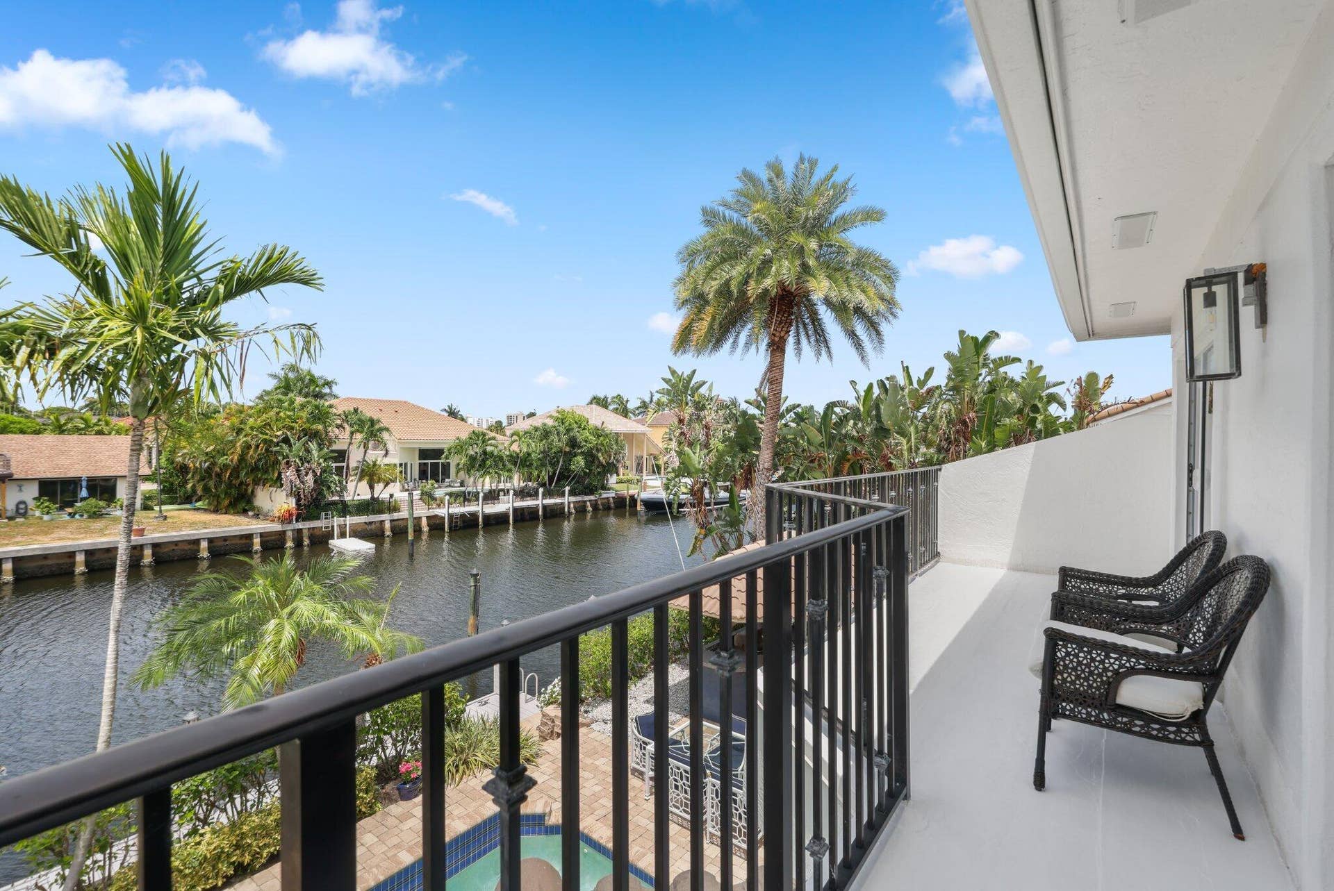 Balcony view to East