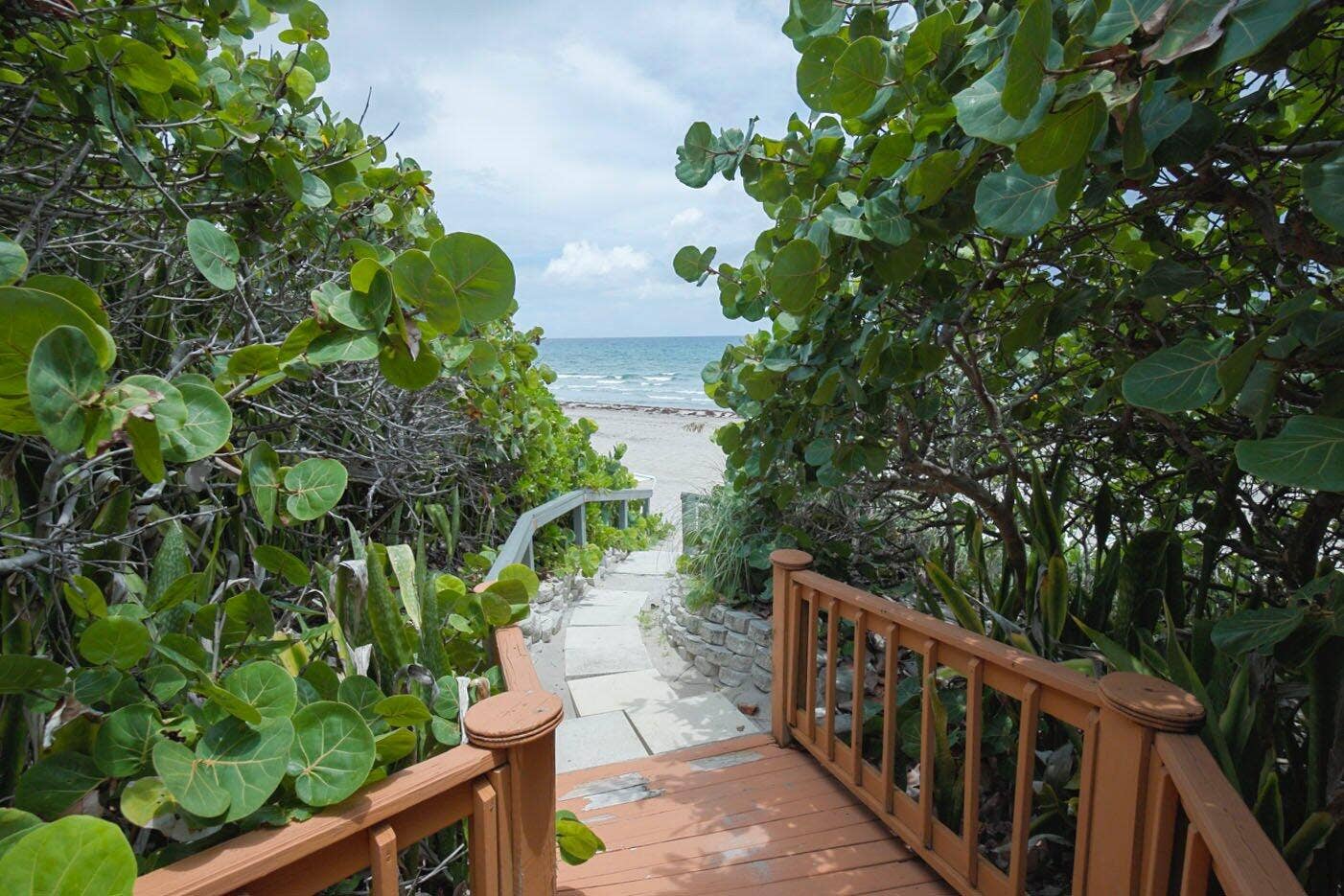EXCLUSIVE BEACH ACCESS