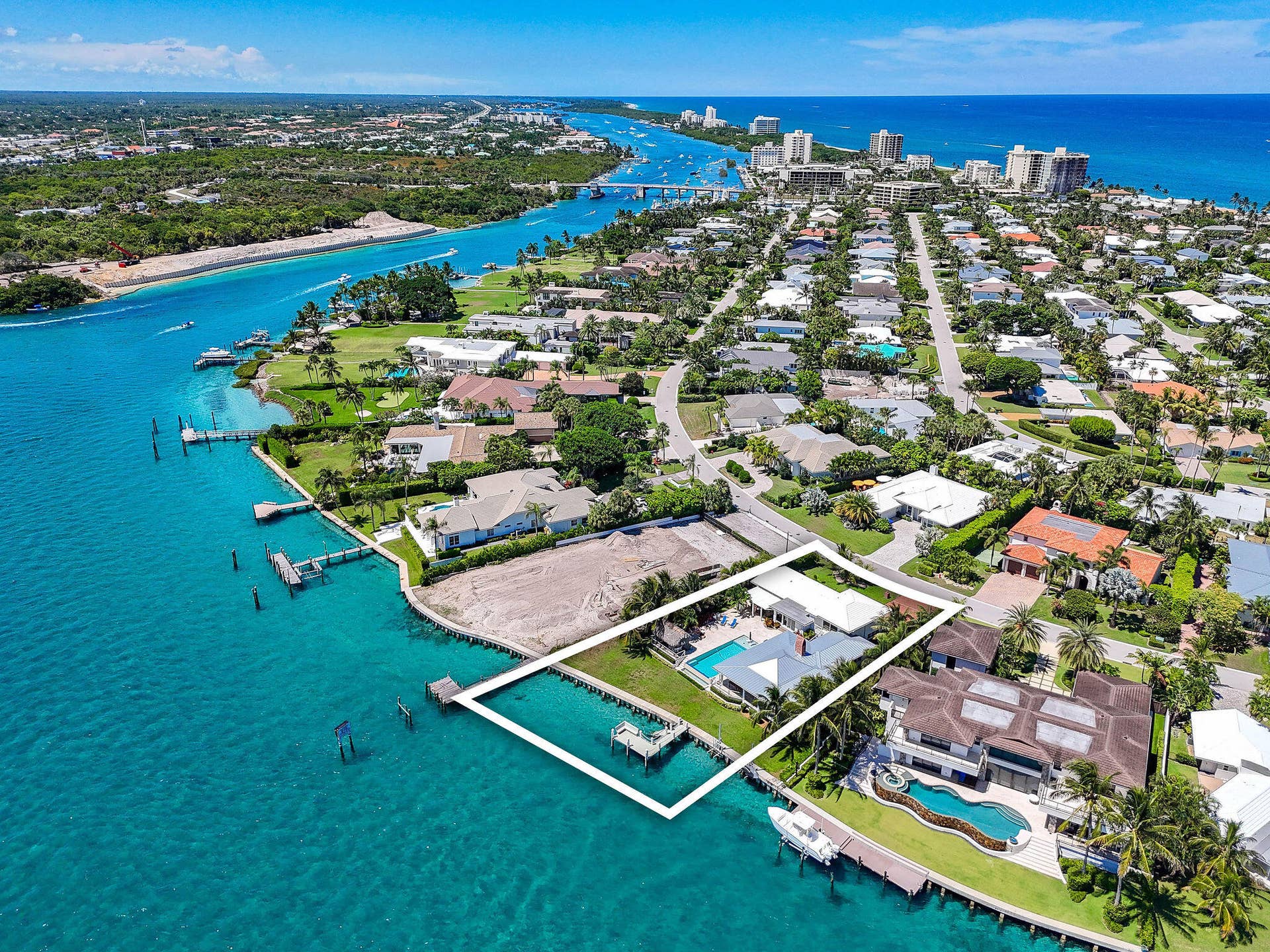 87 Lighthouse Drive, Jupiter Inlet Colony, FL 33469 87LighthouseDrAerials(14)a