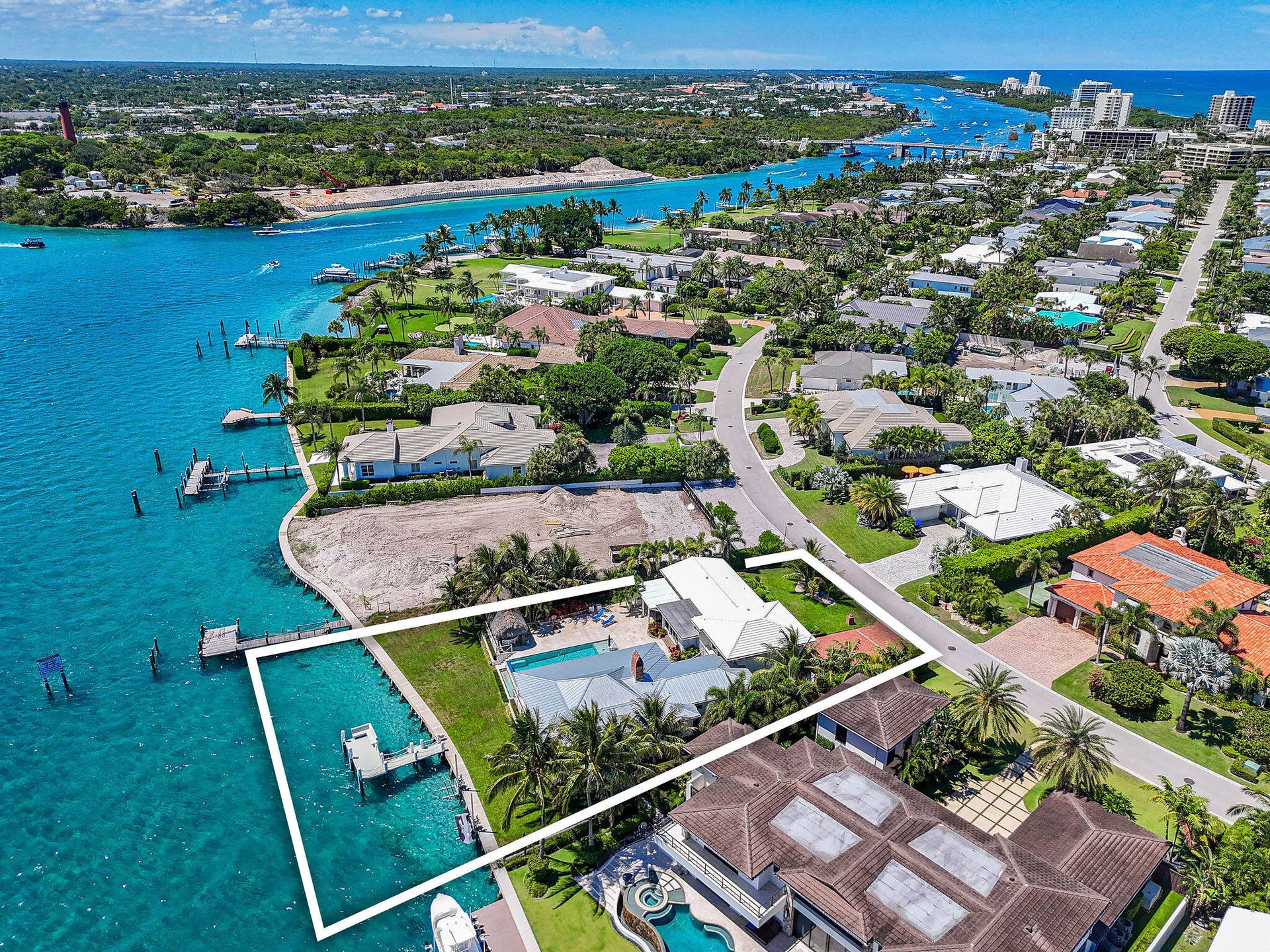 87 Lighthouse Drive, Jupiter Inlet Colony, FL 33469 87LighthouseDrAerials(13)a