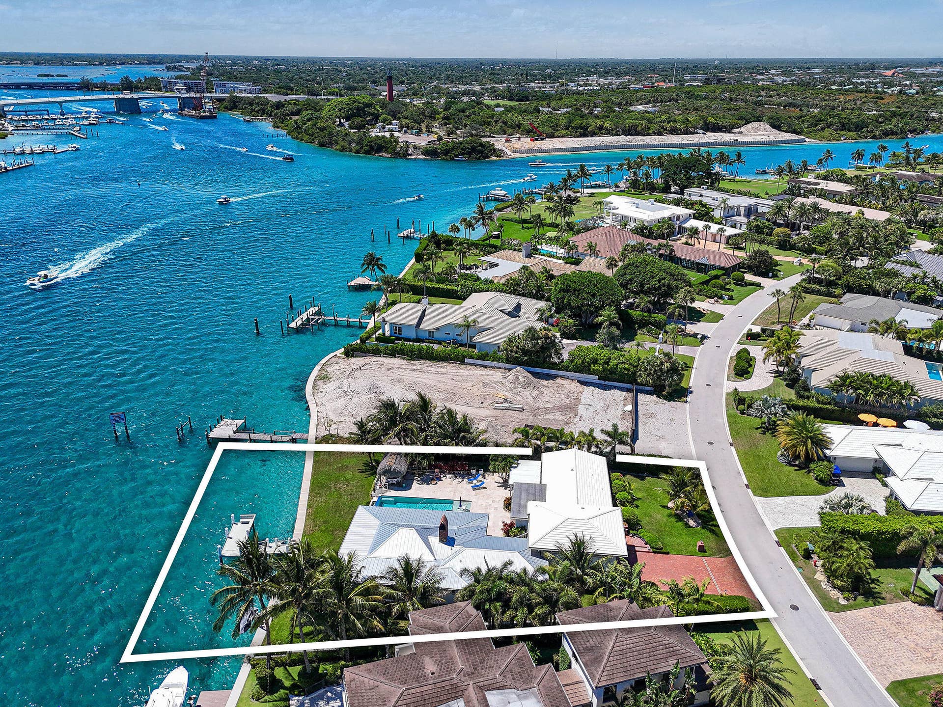 87 Lighthouse Drive, Jupiter Inlet Colony, FL 33469 87LighthouseDrAerials(12)a