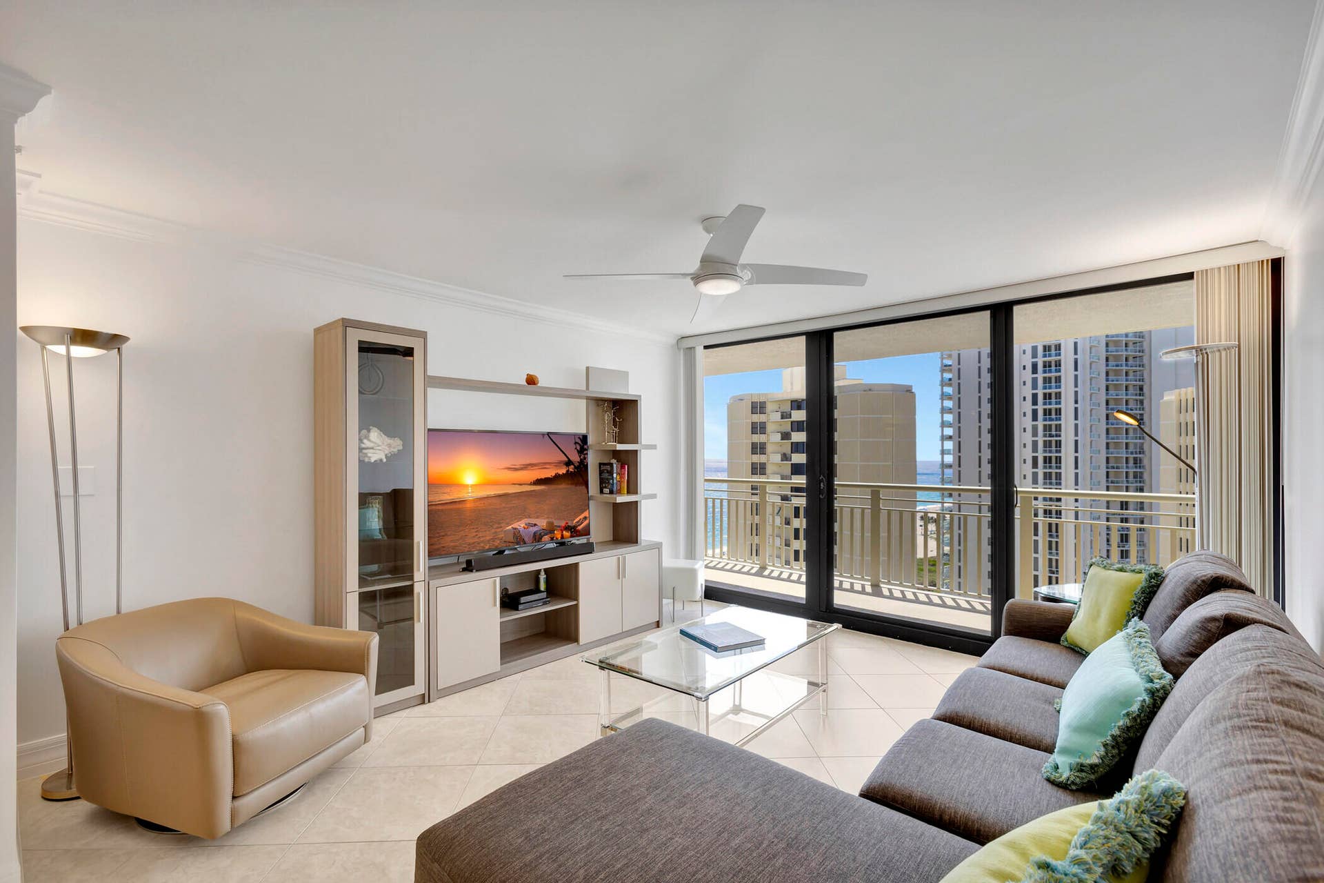 3000 N Ocean Drive, #22 G, Singer Island, FL 33404 Living Room